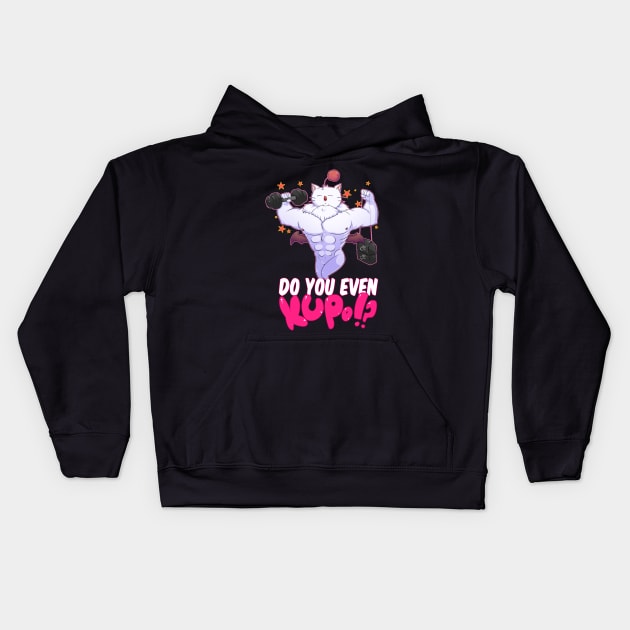 Hench Moogle Kids Hoodie by Bhryn